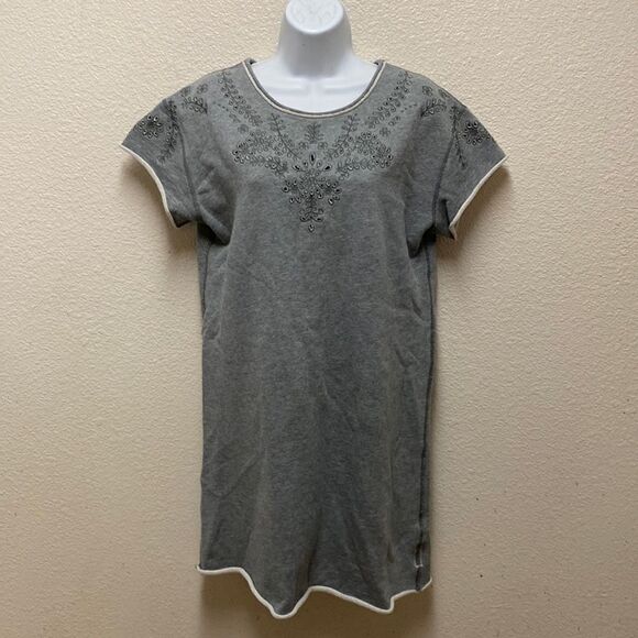Rag & Bone Jeans Eyelet Tee Dress Small - Picture 1 of 6